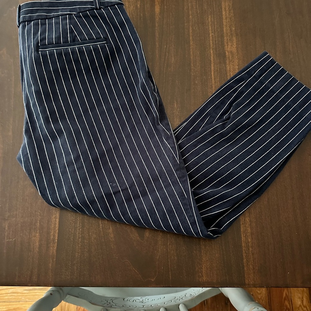 Banana Republic Sloan Navy Pinstripe Women’s Dress Pants